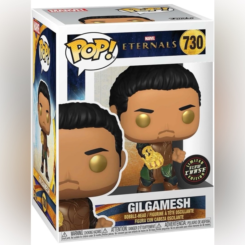 Funko Pop! Vinyl: Marvel- Gilgamesh (Glow in the dark) Chase Limited Edition